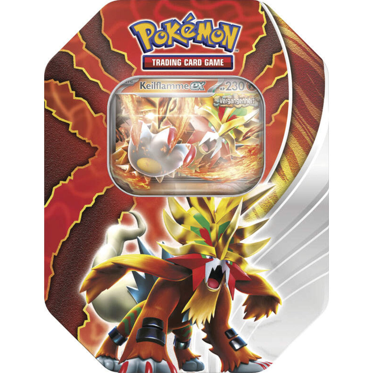 Pokemon Tin-Box Paradox-Schicksale: Keilflamme-ex