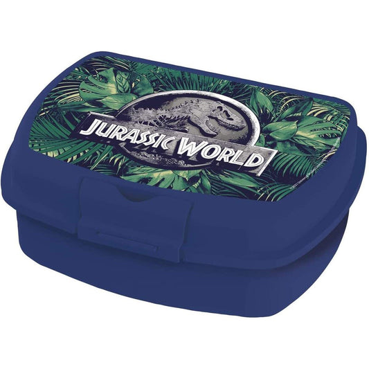 p:os Brotdose Jurassic World, blau