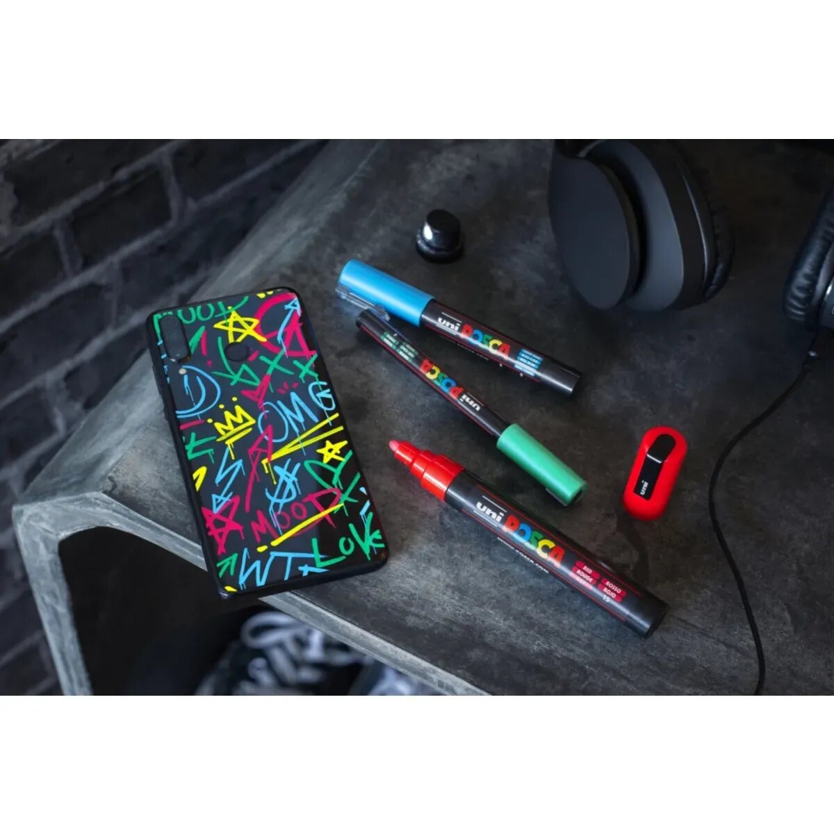 Posca Marker UNI POSCA PC-5M neon-orange