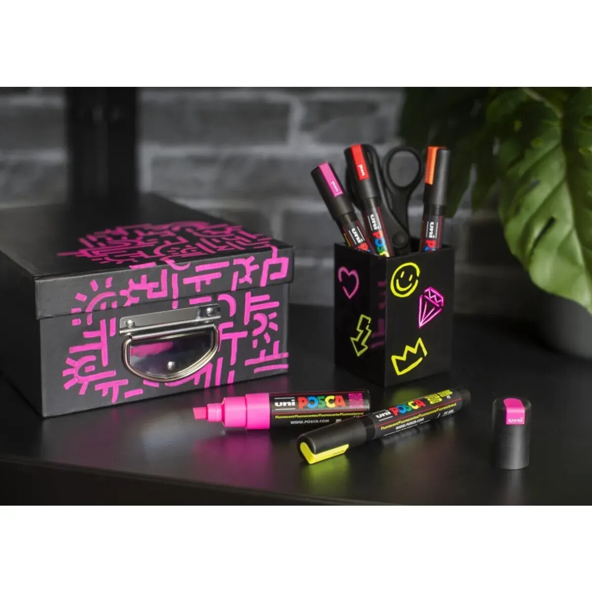 Posca Marker UNI POSCA PC-5M neon-orange