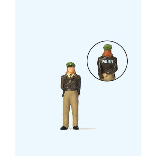 Preiser - Polizeibeamtin. Deutschland, 1:87