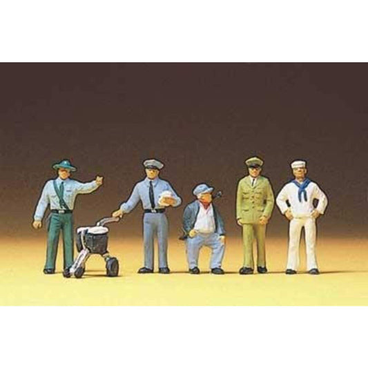 Preiser 10014 HO Verschiedene Berufe