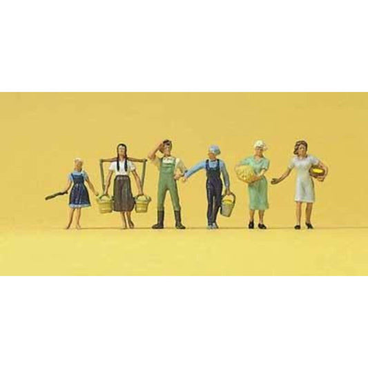 Preiser 10295 HO Knecht und Mägde
