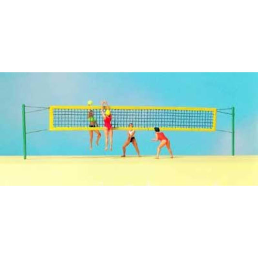 Preiser 10528 HO Beach-Volleyball