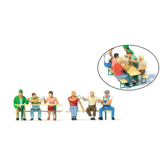 Preiser 10703 Gemütliches Beisammensein