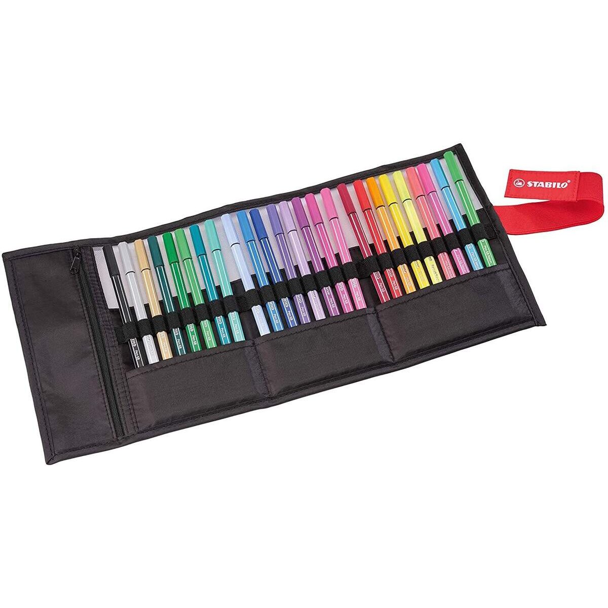 Premium-Filzstift - STABILO Pen 68 - 25er Rollerset ARTY Edition - mit 25 verschiedenen Farben