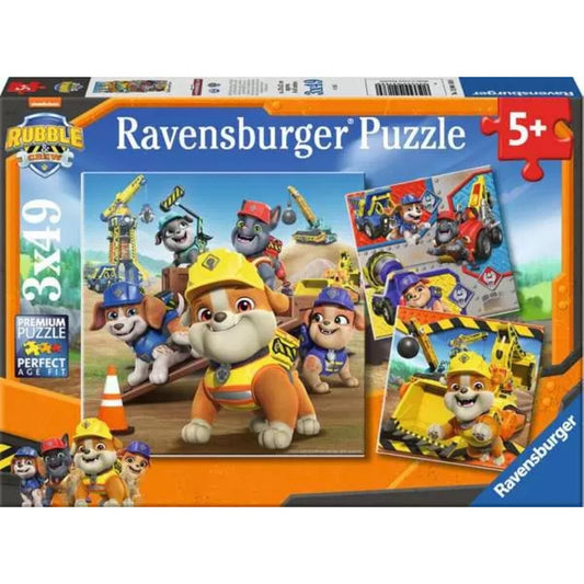 Ravensburger Puzzle - Arbeitsfahrzeuge, 3x49 Teile