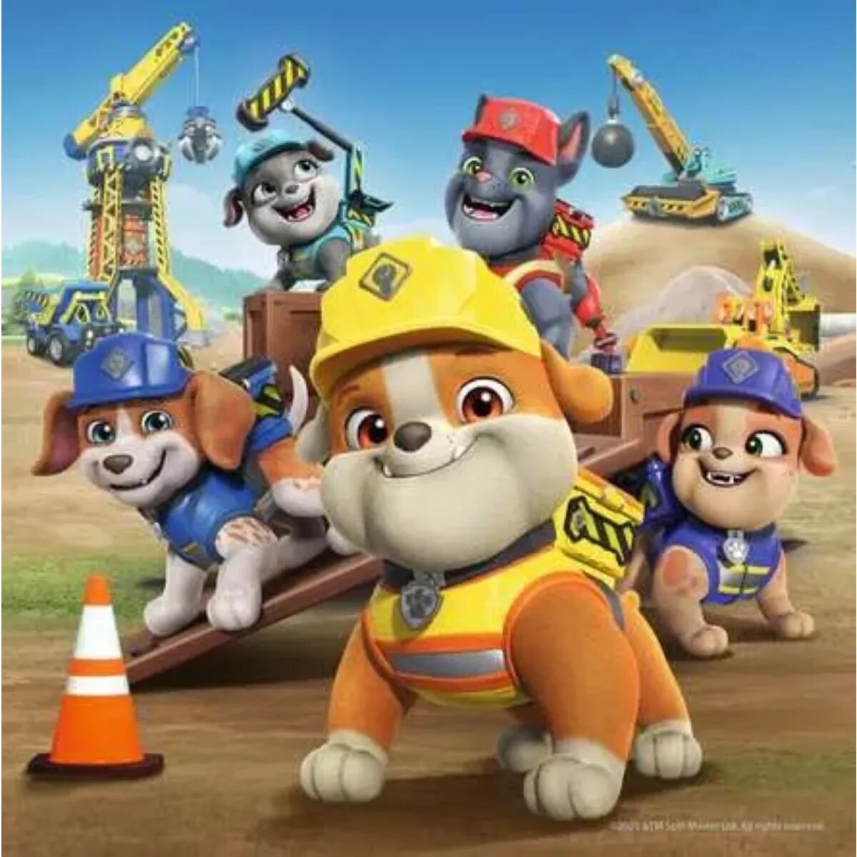 Ravensburger Puzzle - Arbeitsfahrzeuge, 3x49 Teile