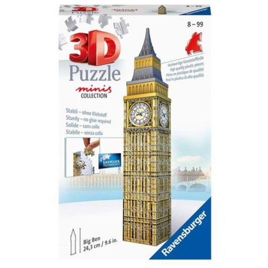 Ravensburger 3D Puzzle - Mini Big Ben, 54 Teile