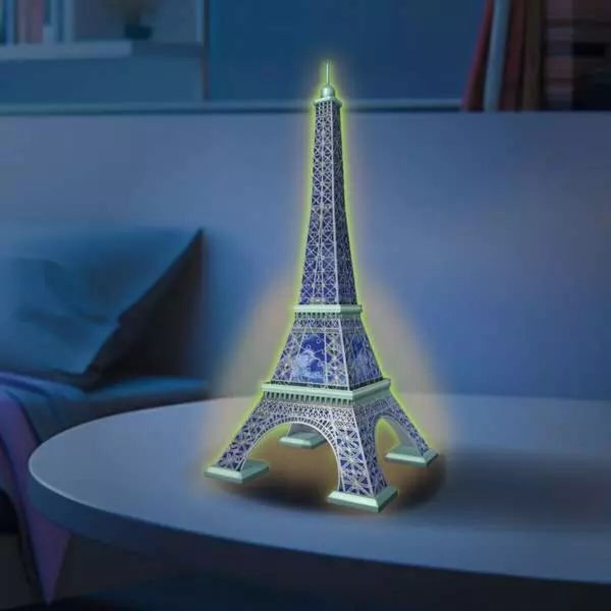 Ravensburger 3D Puzzle - Eiffelturm Glow-in-the-Dark Edition, 224 Teile