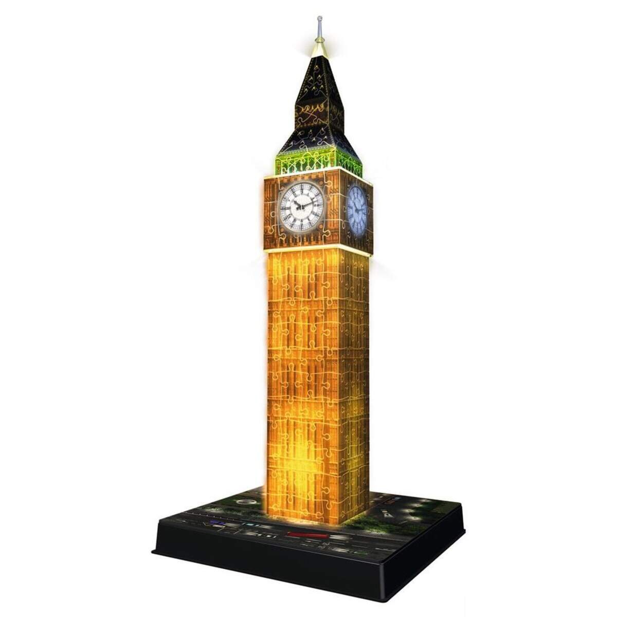 Ravensburger 3D Puzzle Big Ben bei Nacht, 216 Teile