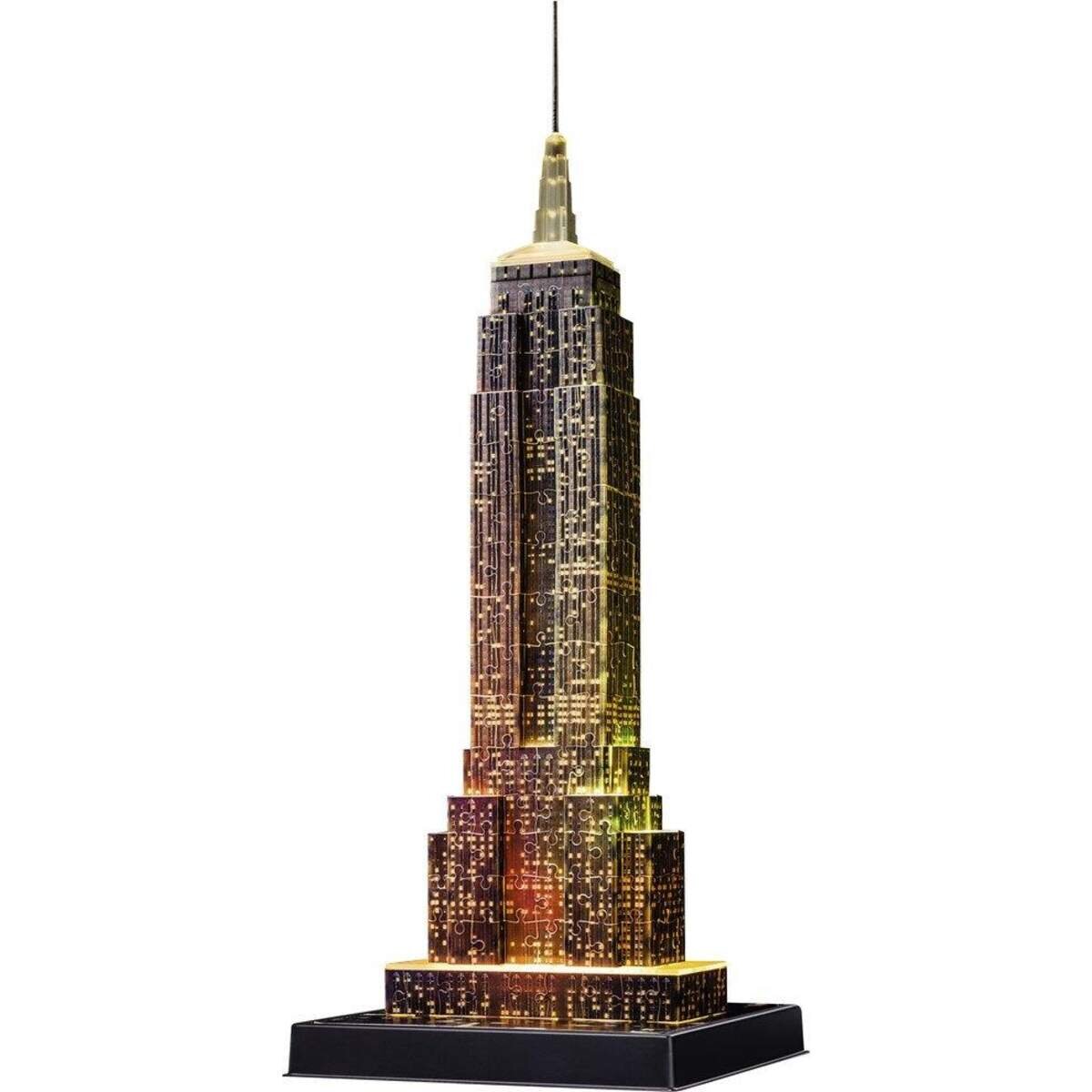 Ravensburger 3D Puzzle Empire State Building bei Nacht, 216 Teile