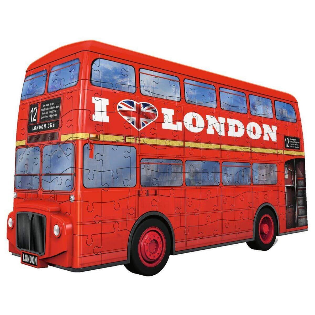 Ravensburger 3D Puzzle London Bus, 216 Teile