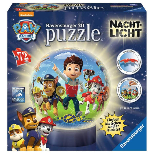 Ravensburger 3D Puzzleball Nachtlicht Paw Patrol