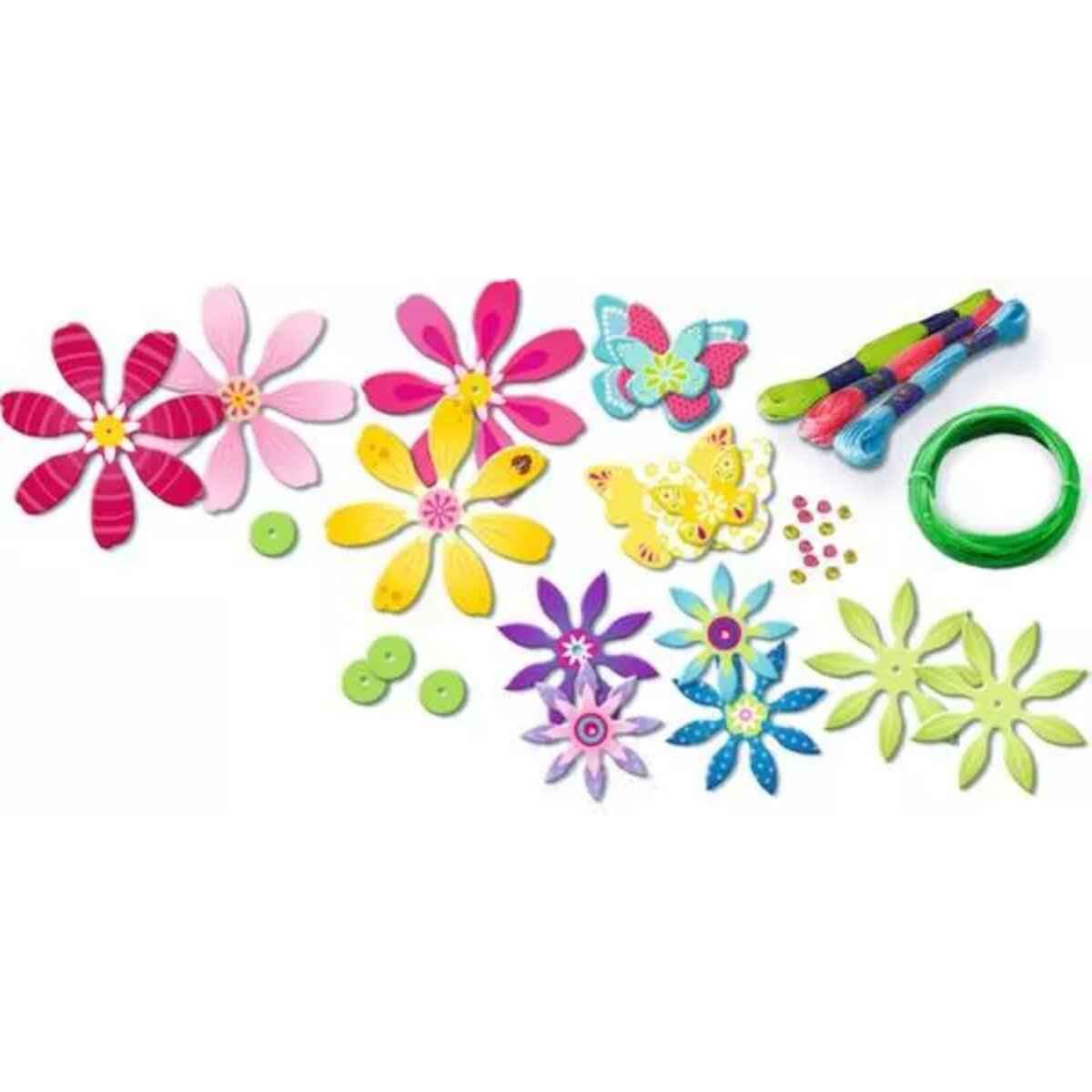 Ravensburger BeCreative Mini-Freundschaftsbändchen & Blumen Bastelset