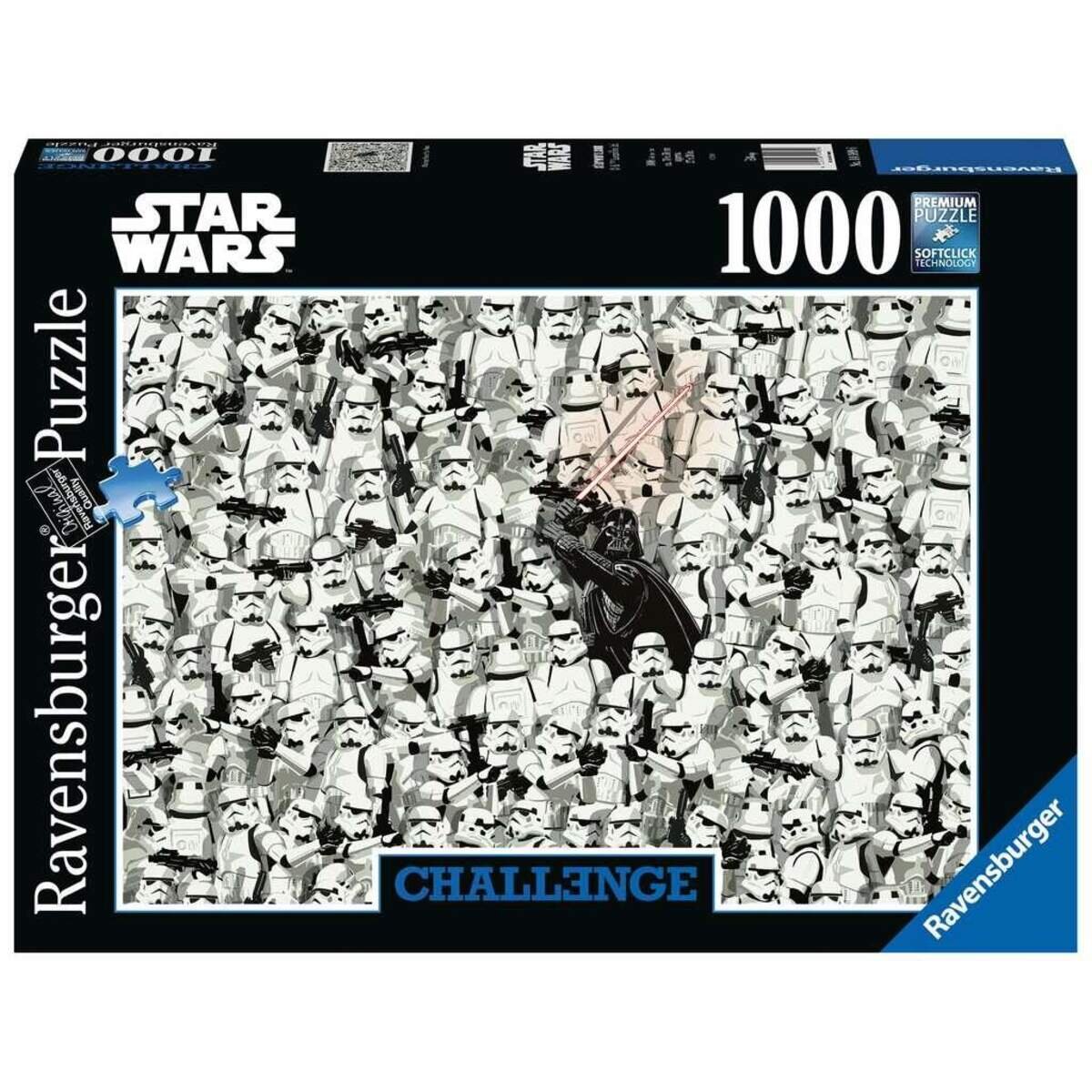 Ravensburger Challenge Puzzle Star Wars, 1000 Teile