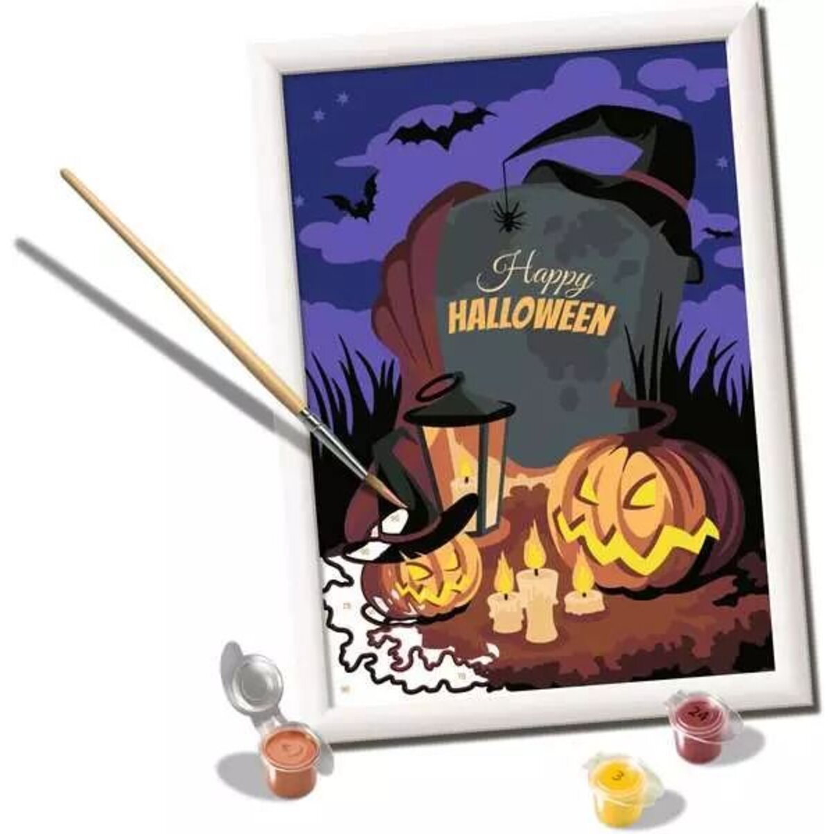 Ravensburger CreArt Halloween Mood - Malen nach Zahlen für Kinder ab 9 Jahren