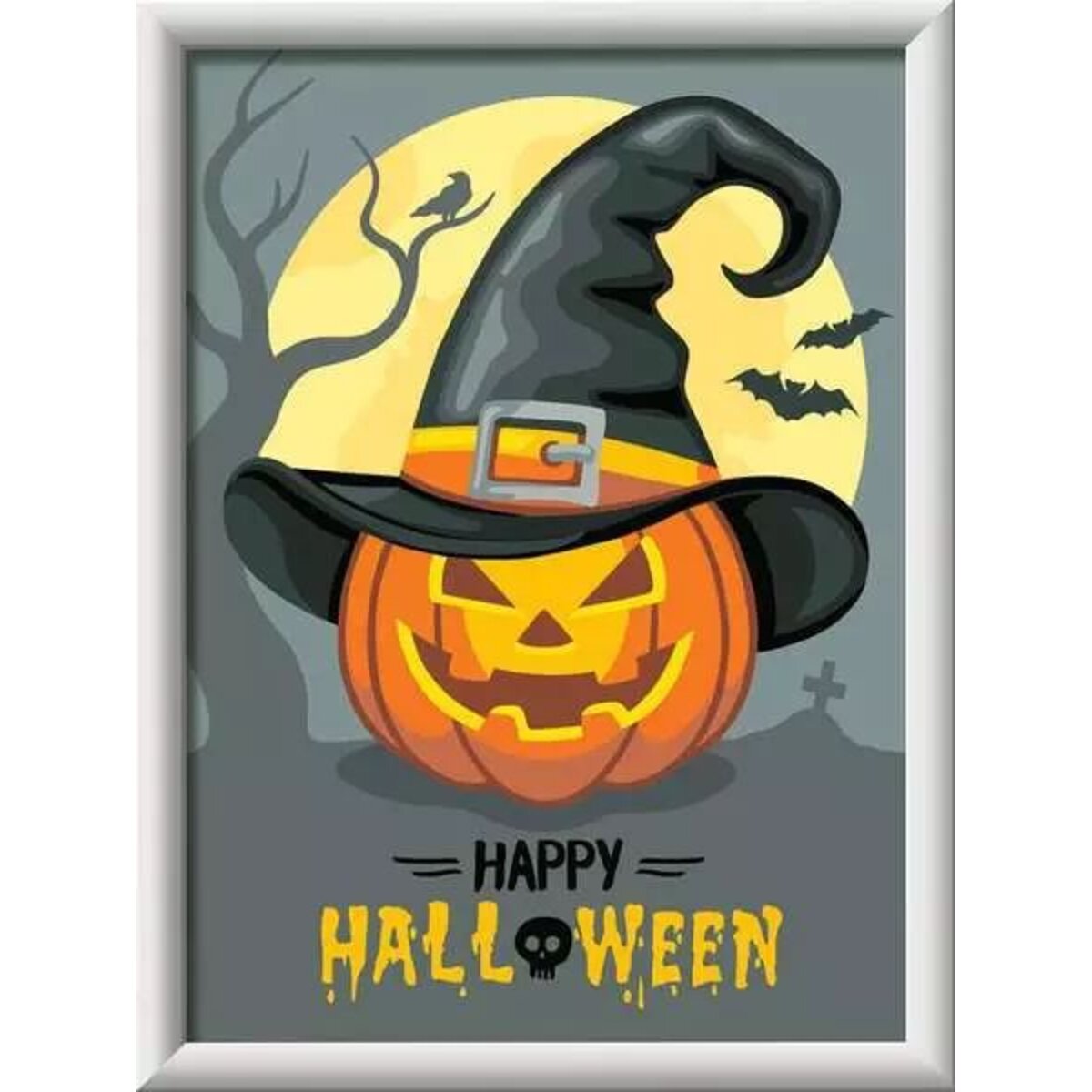 Ravensburger CreArt Happy Halloween - Malen nach Zahlen für Kinder ab 9 Jahren