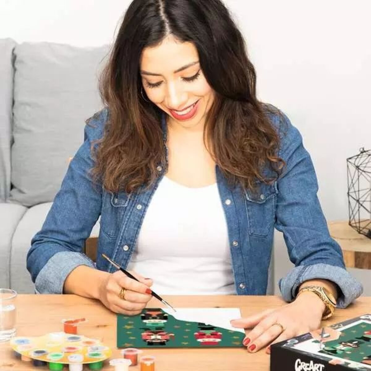 Ravensburger CreArt, Malen nach Zahlen - Christmas Nutcracker Delight