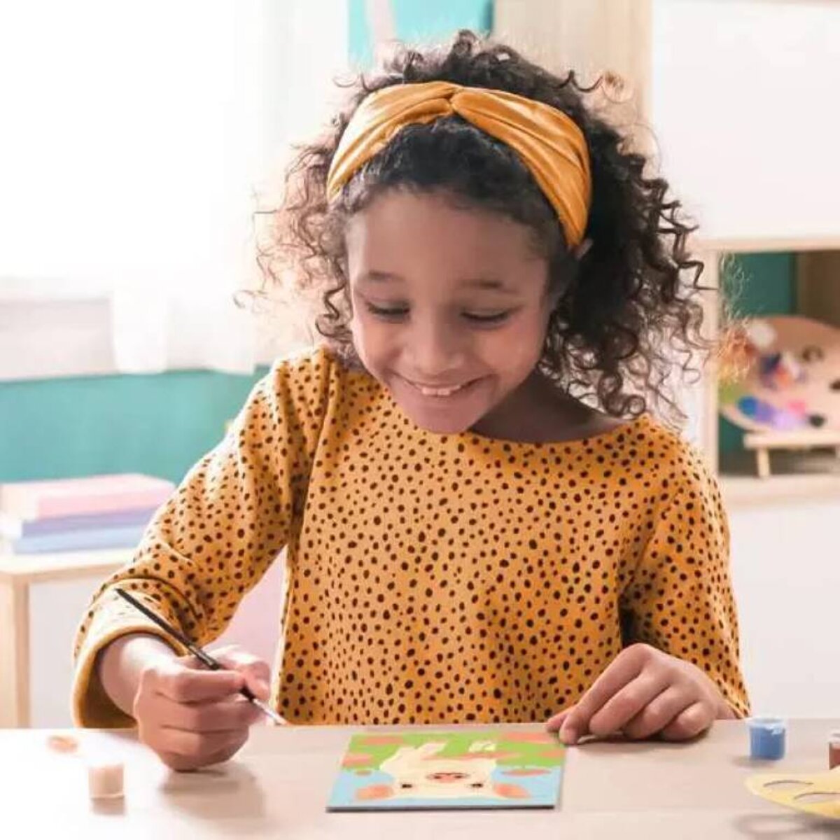 Ravensburger CreArt Malen nach Zahlen Süßes Hausschwein