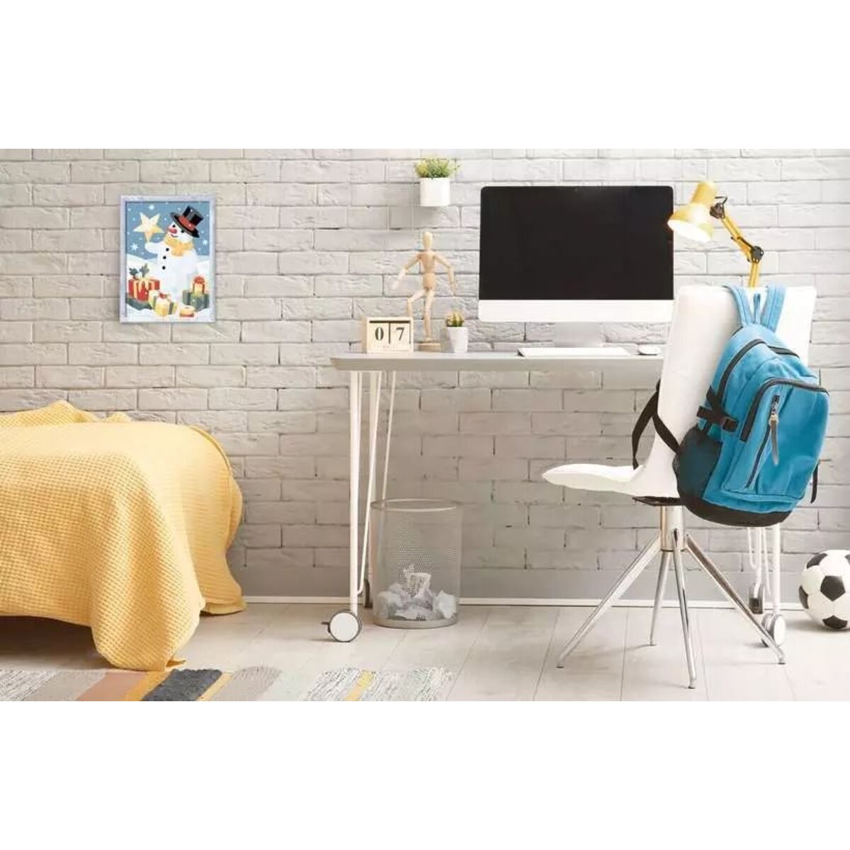 Ravensburger CreArt, Malen nach Zahlen - Bezaubernder Schneemann