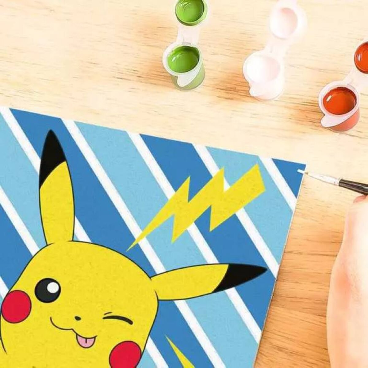 Ravensburger CreArt Malen nach Zahlen Freches Pikachu