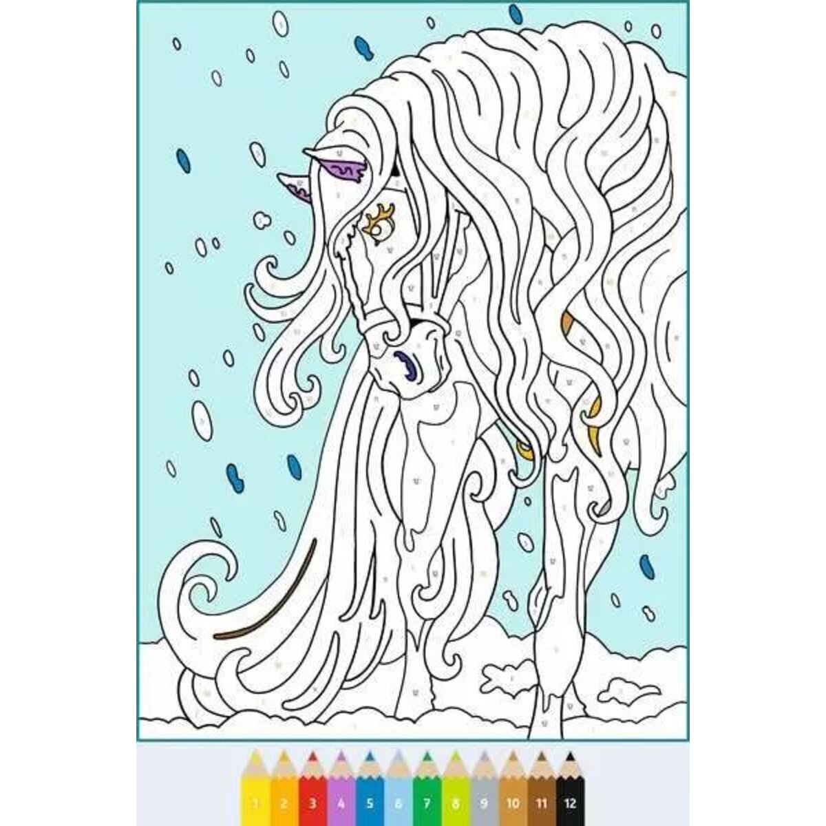 Ravensburger CreArt Malen nach Zahlen ab 7: Pferdeträume