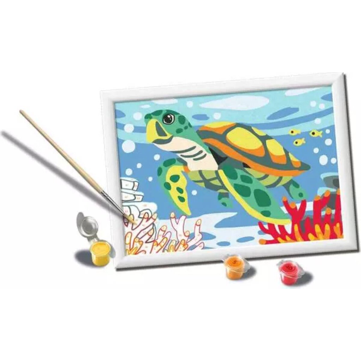 Ravensburger CreArt Malen nach Zahlen Meeresschildkröte
