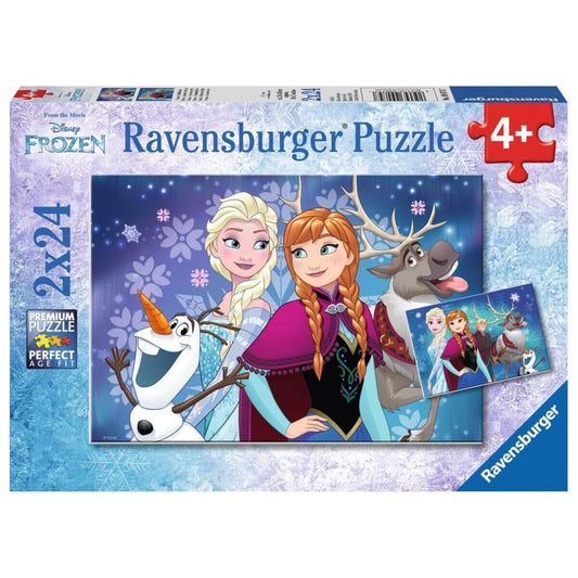 Ravensburger Disney Frozen Nordlichter Puzzle 2x24 Teile