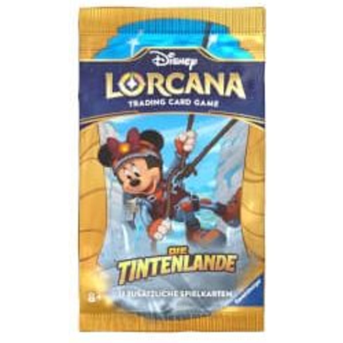 Ravensburger Disney Lorcana Trading Card Game: Die Tintenlande - Booster (Deutsch), 1 Stück, sortiert