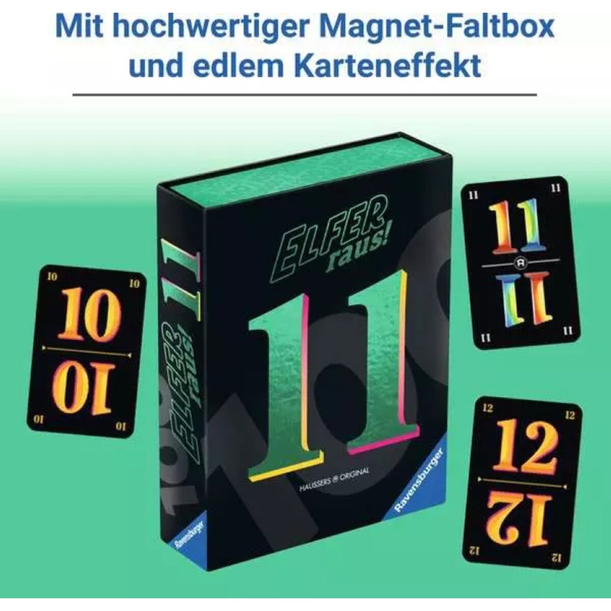 Ravensburger Elfer raus! 100 Jahre Jubiläumsedition Kartenspiel