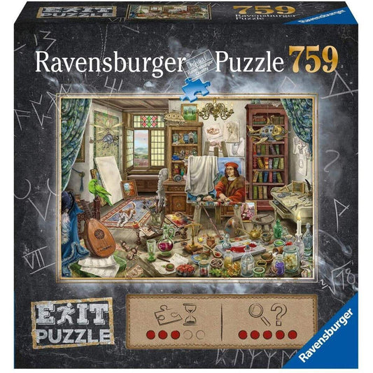 Ravensburger Exit Puzzle - Künstleratelier, 759 Teile