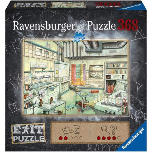 Ravensburger Exit Puzzle - Das Labor, 368 Teile