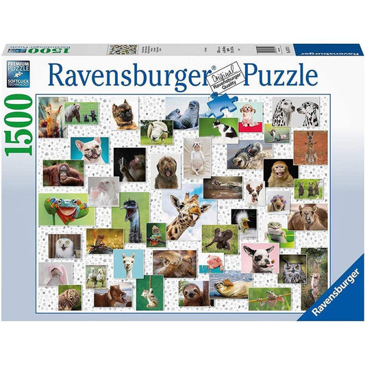 Ravensburger Funny Animals Collage, 1500 Teile