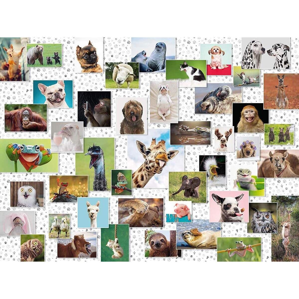 Ravensburger Funny Animals Collage, 1500 Teile