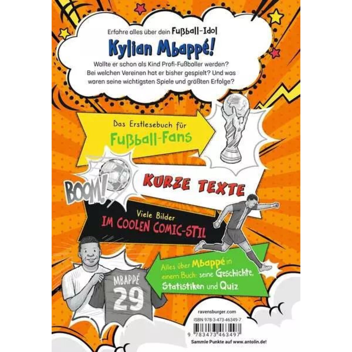 Ravensburger Fußball-Stars - Alles über Mbappé