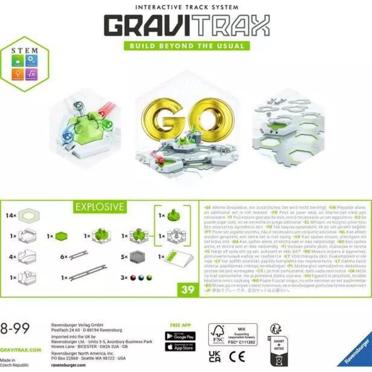 Ravensburger GraviTrax GO Explosive