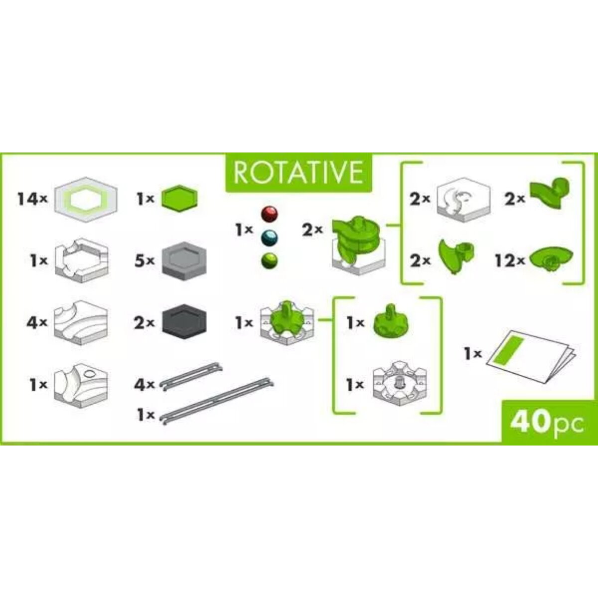 Ravensburger GraviTrax Go Rotative Kugelbahn Erweiterung Konstruktionsspiel