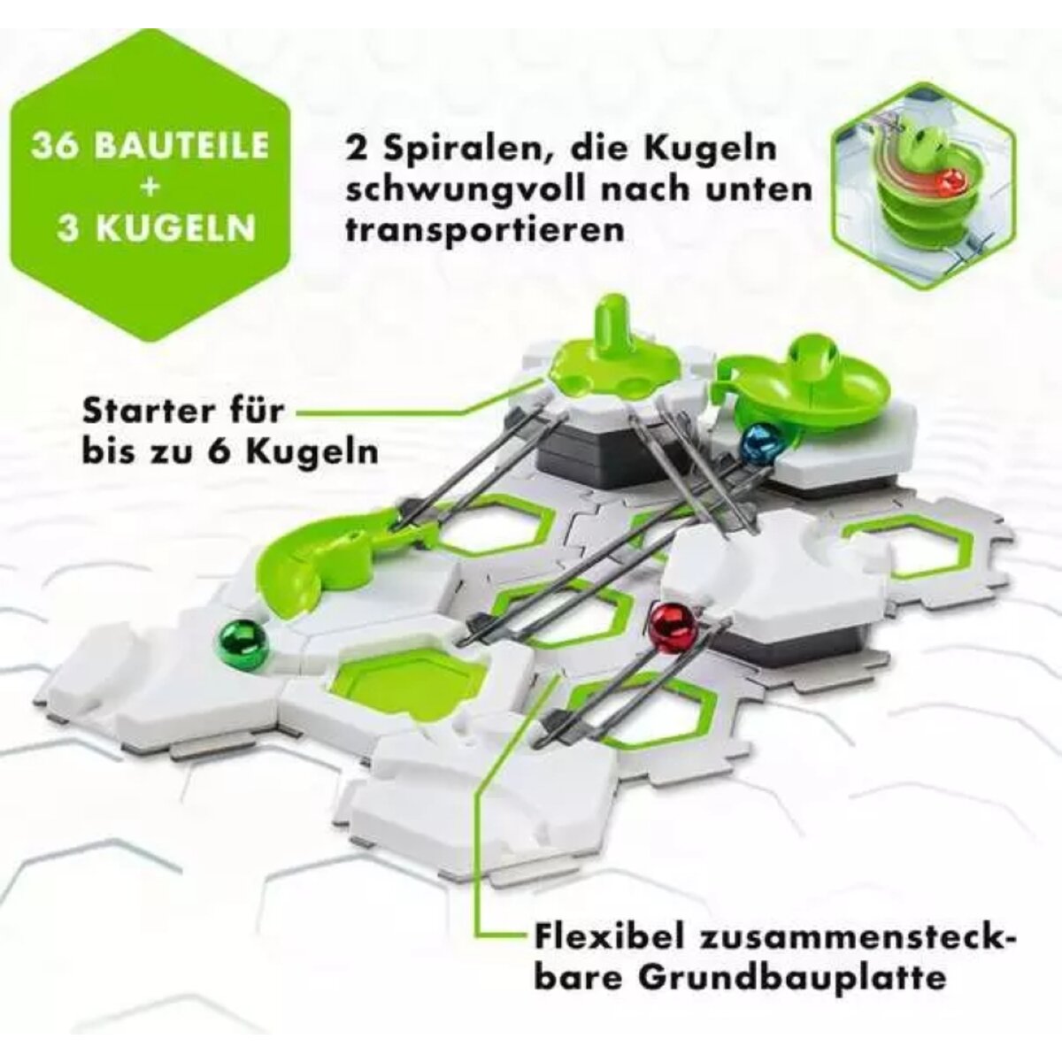 Ravensburger GraviTrax Go Rotative Kugelbahn Erweiterung Konstruktionsspiel