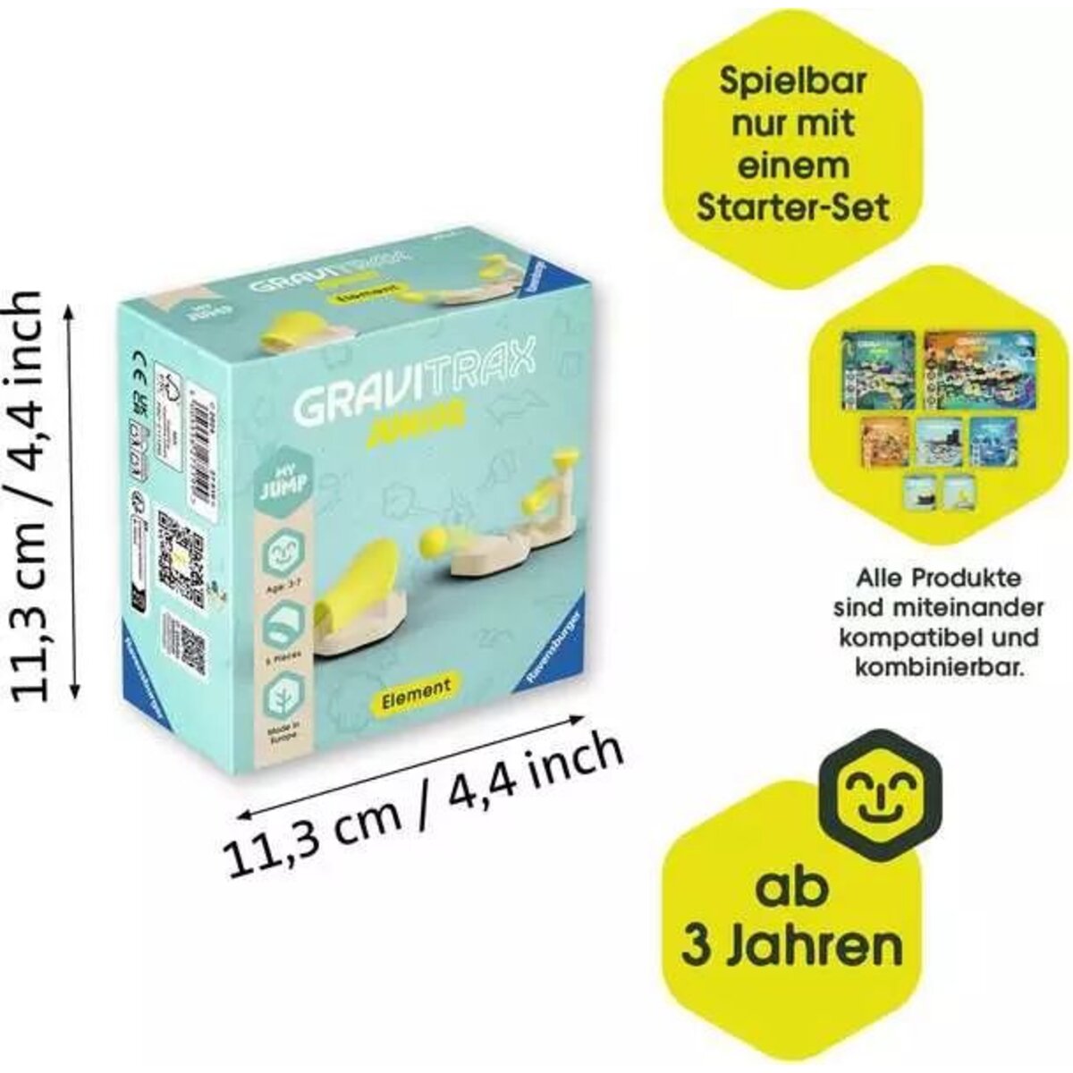 Ravensburger GraviTrax Junior Element Jump - Kugelbahn-Erweiterung