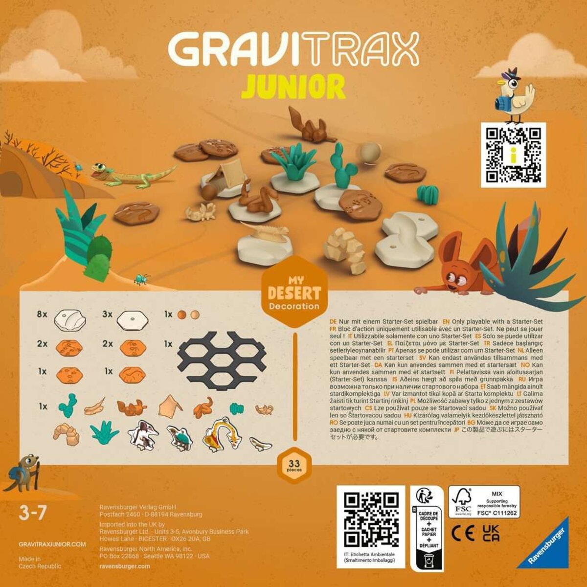 Ravensburger GraviTrax Junior Extension Desert