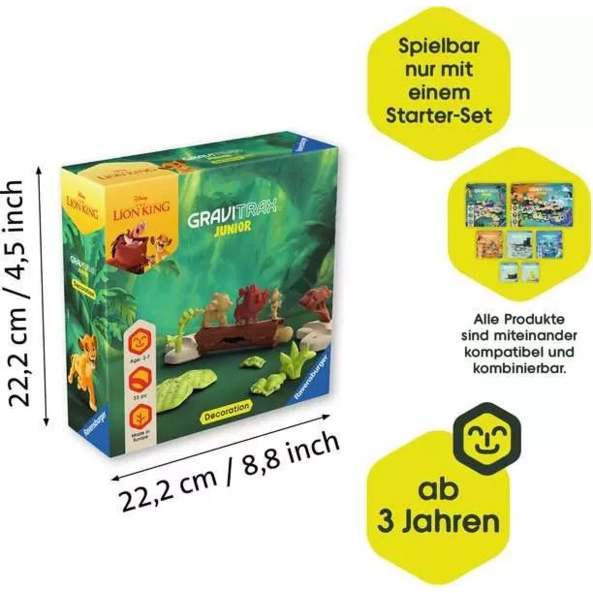 Ravensburger GraviTrax Junior Extension Disney Lion King