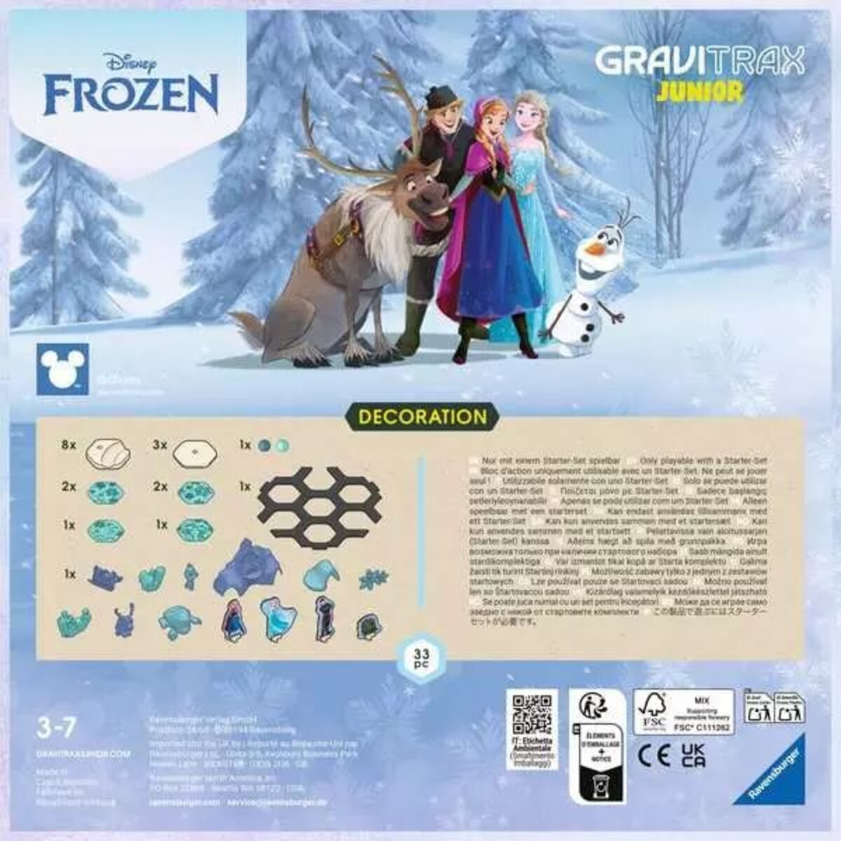 Ravensburger GraviTrax Junior Extension Frozen Die Eiskönigin