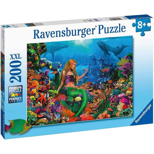 Ravensburger Kinderpuzzle 12987 - Die Meereskönigin 200 Teile XXL