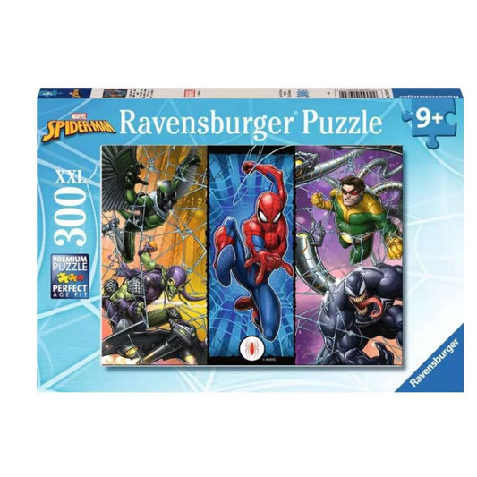 Ravensburger Kinderpuzzle-Die Welt von Spider-Man,300 Teile