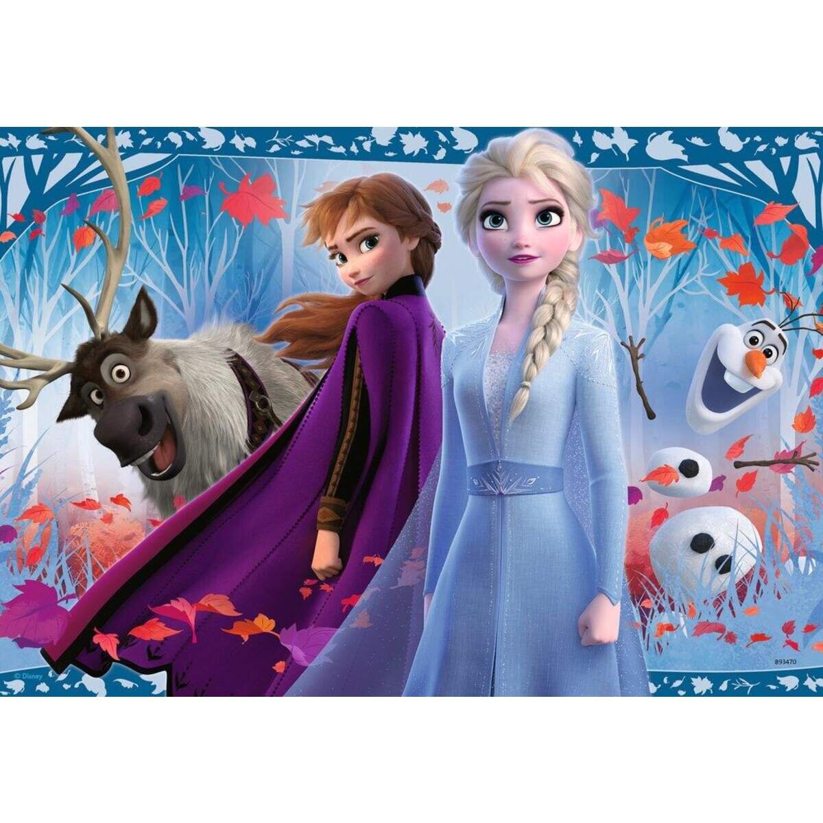 Ravensburger Kinderpuzzle Disney Frozen II Reise ins Ungewisse, 2x12 Teile