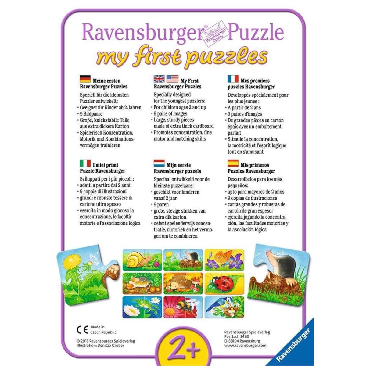 Ravensburger Kinderpuzzle Einsatzfahrzeuge, 9x2 Teile