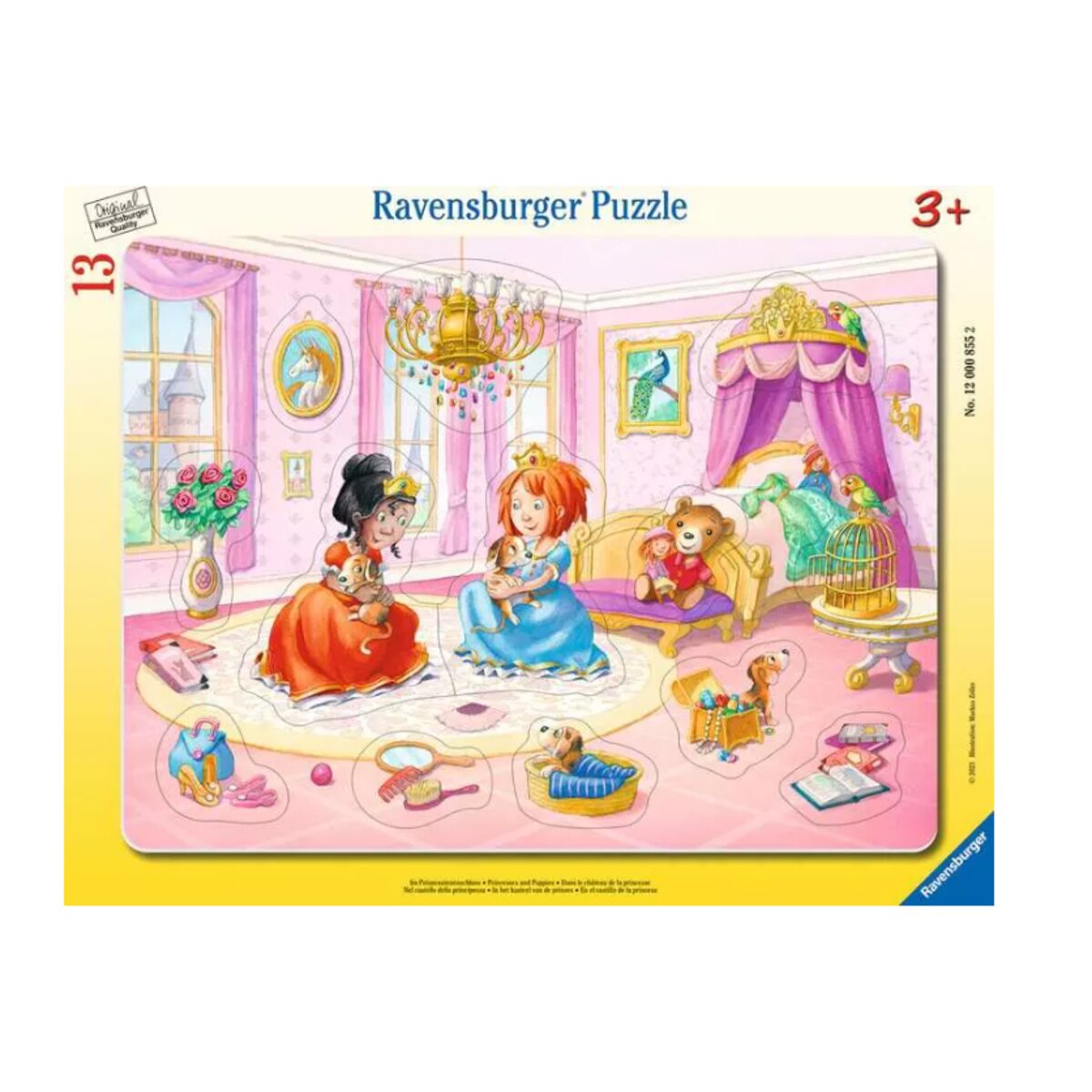 Ravensburger Puzzle Prinzessinnenschloss, 13 Teile