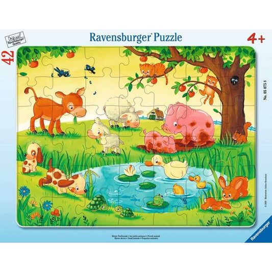 Ravensburger Kinderpuzzle Kleine Tierfreunde, 42 Teile