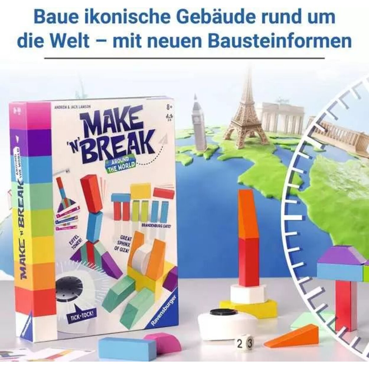 Ravensburger Make 'n' Break  - Around the World